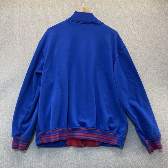 Stitches Chicago Cubs Full Zip Fleece Jacket Coat Men's Large MLB - Picture 2 of 9